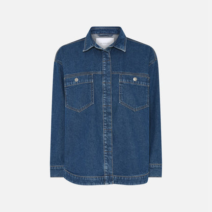 Vibe Jacket - Stone Wash Denim - La Rouge