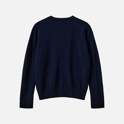 Cardigan i uld - Sofie Schnoor - Navy - Ryg