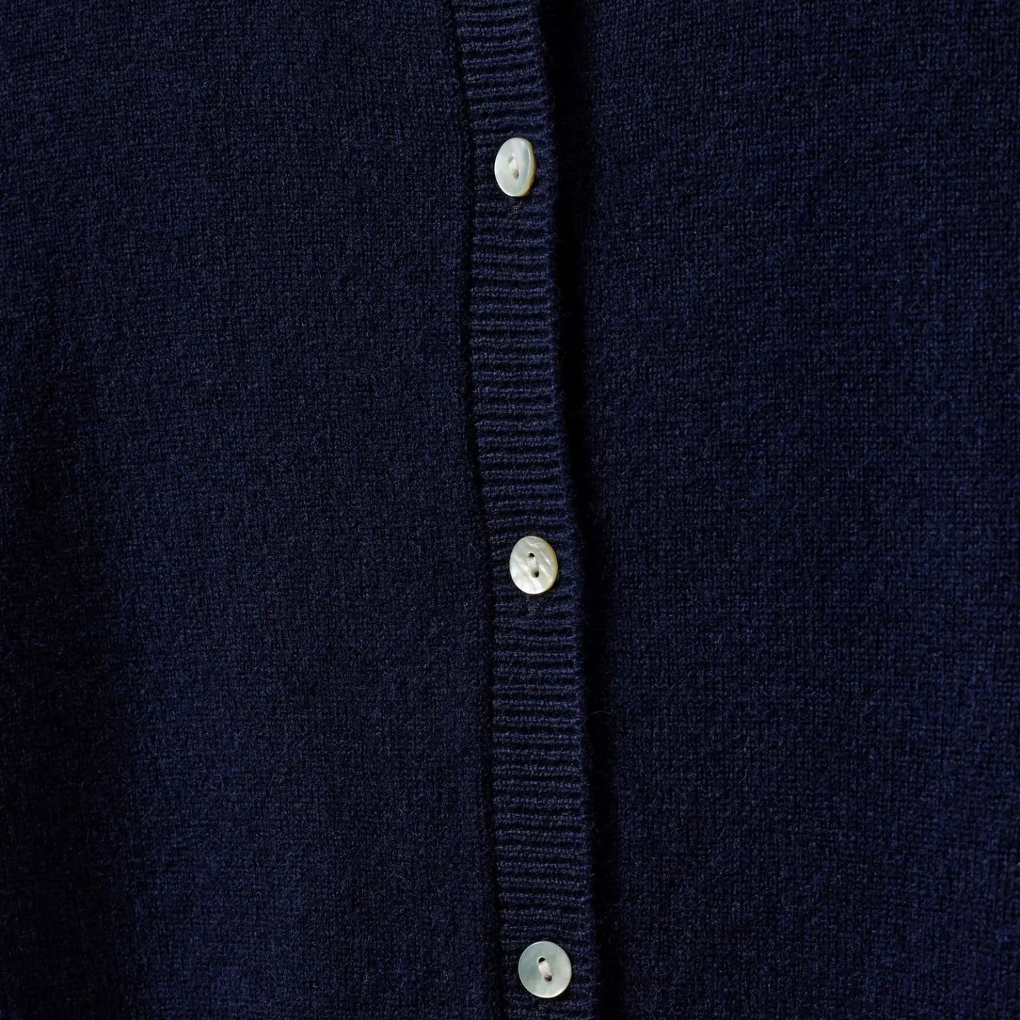 Cardigan i uld - Sofie Schnoor - Navy - Detalje